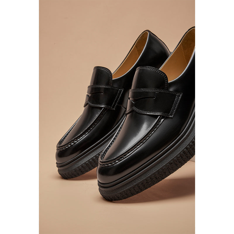 BeauToday Chunky Sole Penny Loafers for Men BEAU TODAY