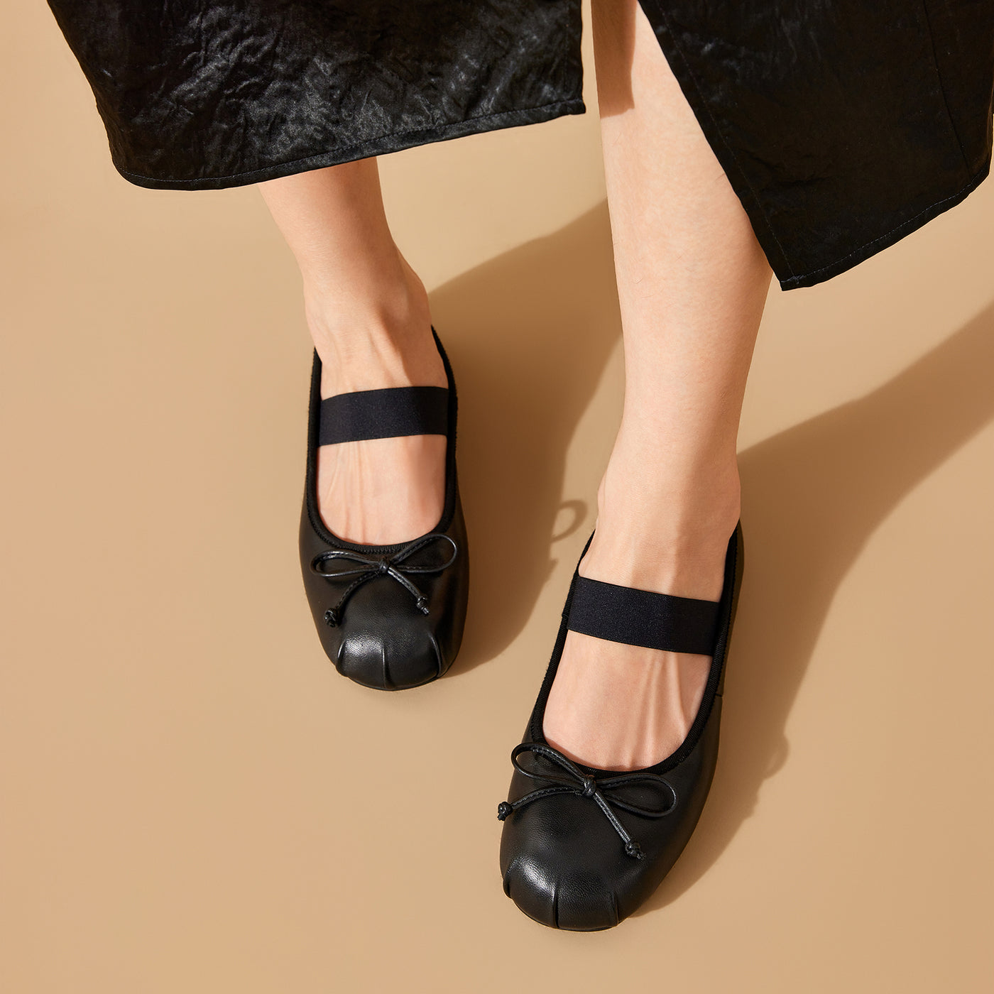 BeauToday Cute Sheepskin Mary Jane Shoes Dressy for Women