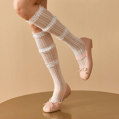 BeauToday Cute Sheepskin Mary Jane Shoes Dressy for Women