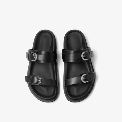 BeauToday Women's Casual Slippers Buckle Sandals with Arch Support for Summer