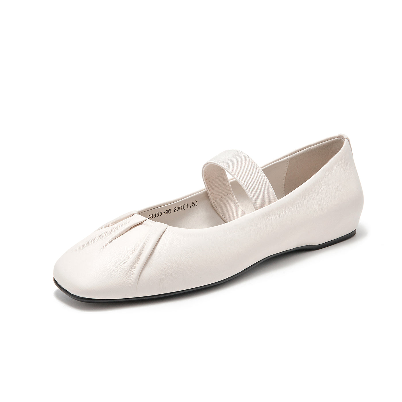 BeauToday Elegant Sheepskin Mary Jane Shoes for Women
