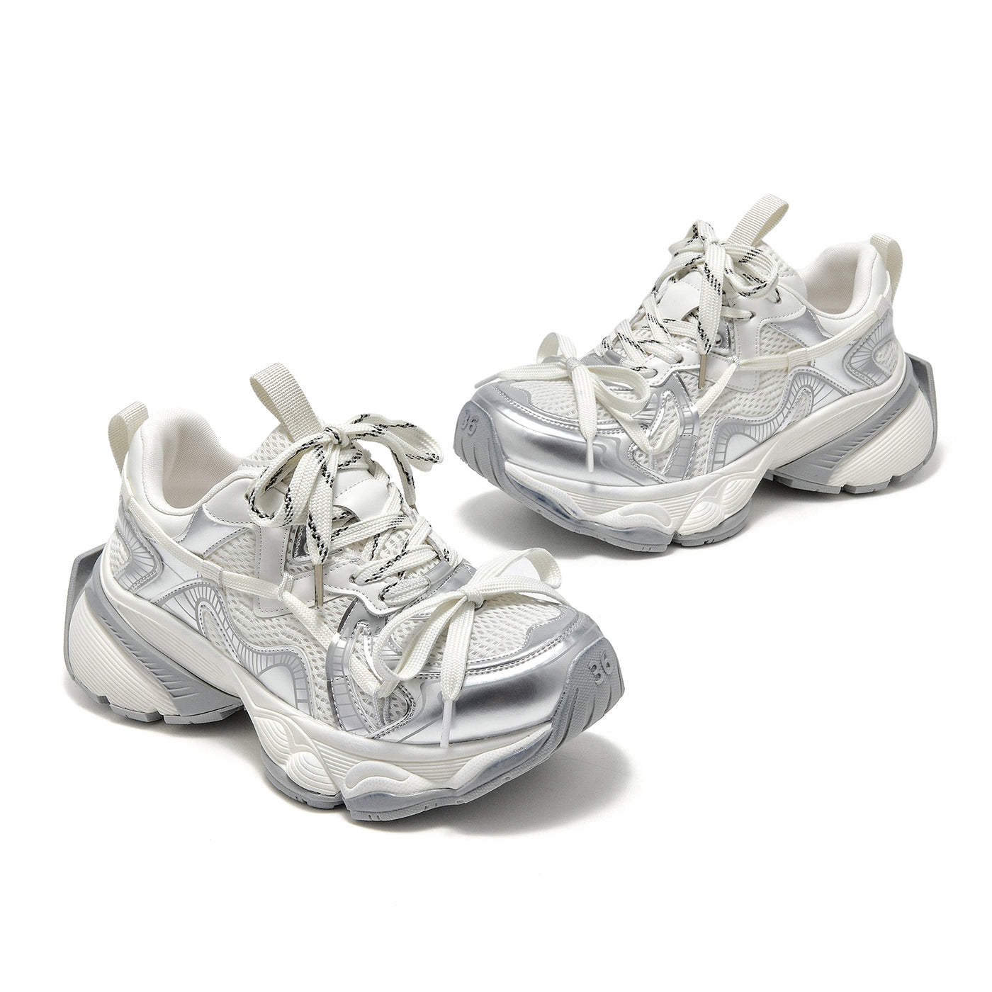 BeauToday  Fashion Chunky Sneakers with Special Wrapping Design for Women