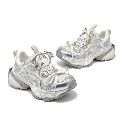 BeauToday  Fashion Chunky Sneakers with Special Wrapping Design for Women