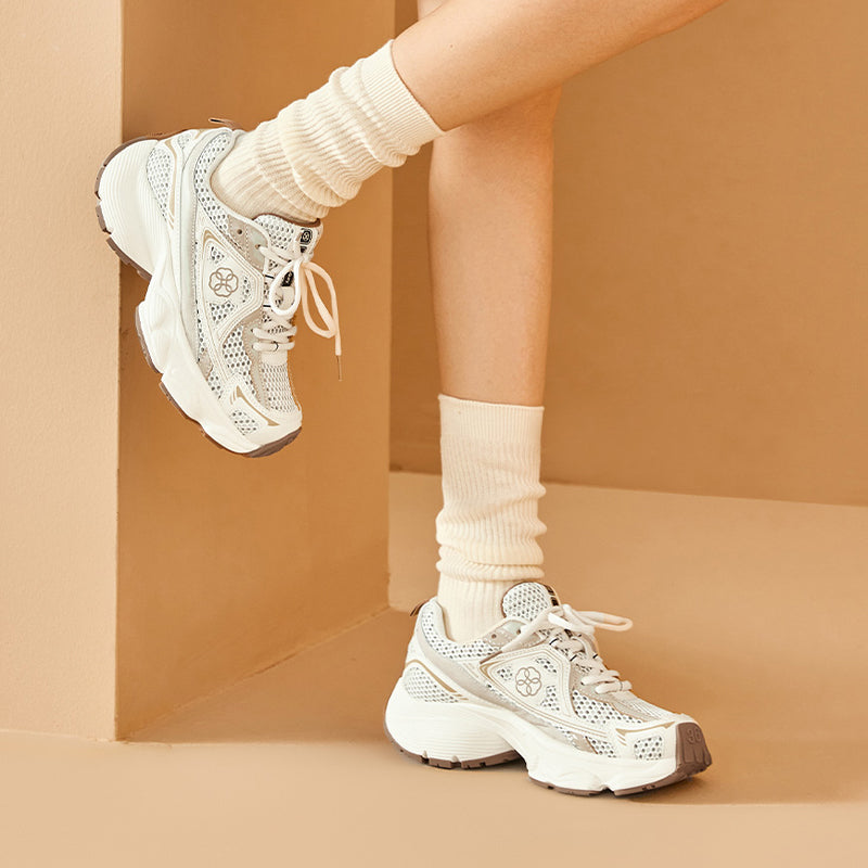 Beautoday Chunky Sneakers for Women Platform Sneaker Fashion Dad Shoes Lace BeauToday Casual Sneakers for Women \u2013 BEAU TODAY