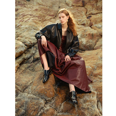 BeauToday Brogue Style Monk Shoes for Women