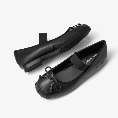 BeauToday Cute Sheepskin Mary Jane Shoes Dressy for Women