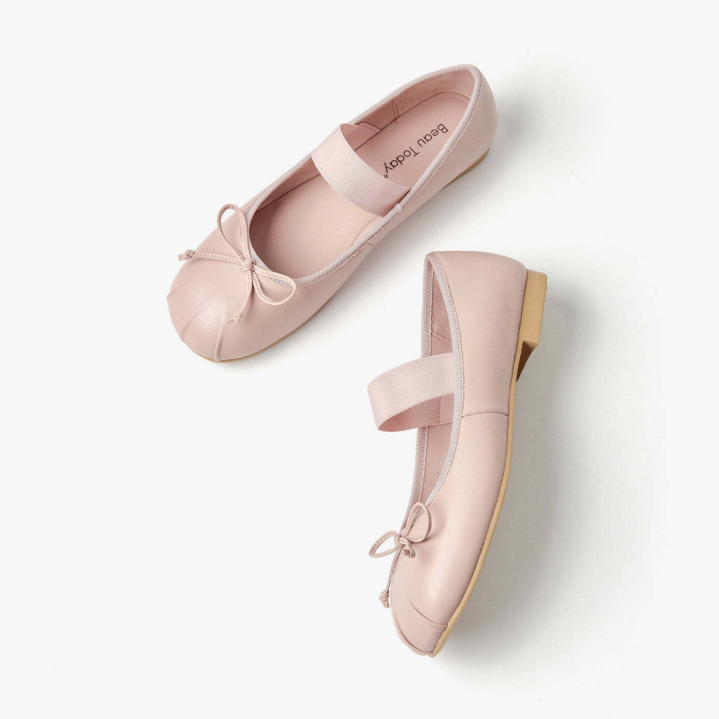 BeauToday Cute Sheepskin Mary Jane Shoes Dressy for Women