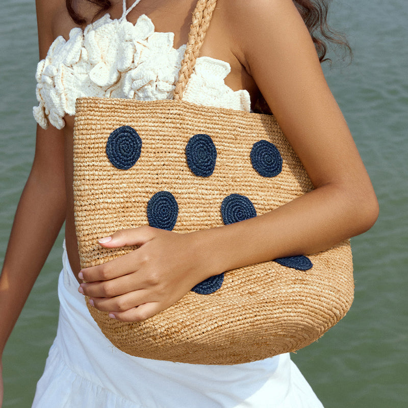 Cute straw bags sale