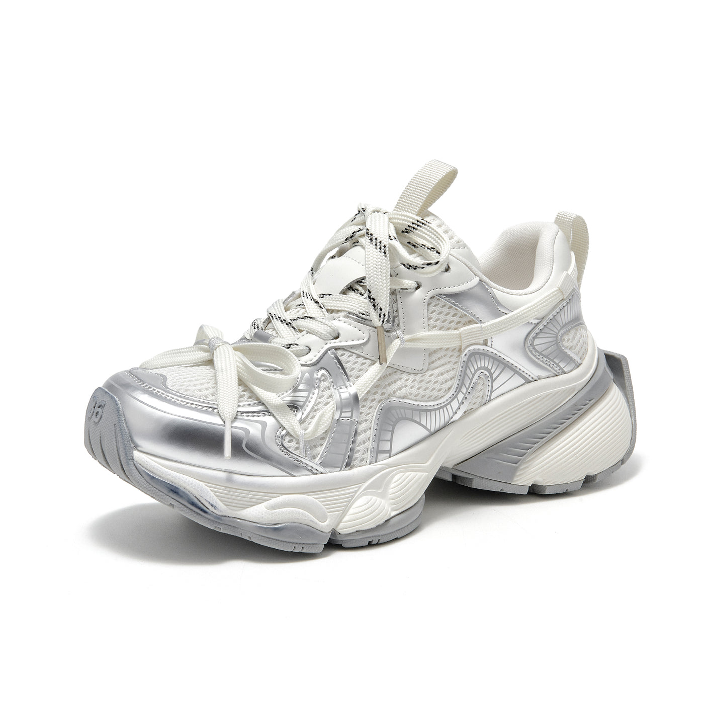 BeauToday  Fashion Chunky Sneakers with Special Wrapping Design for Women