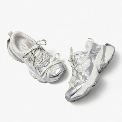 BeauToday  Fashion Chunky Sneakers with Special Wrapping Design for Women