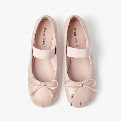 BeauToday Cute Sheepskin Mary Jane Shoes Dressy for Women