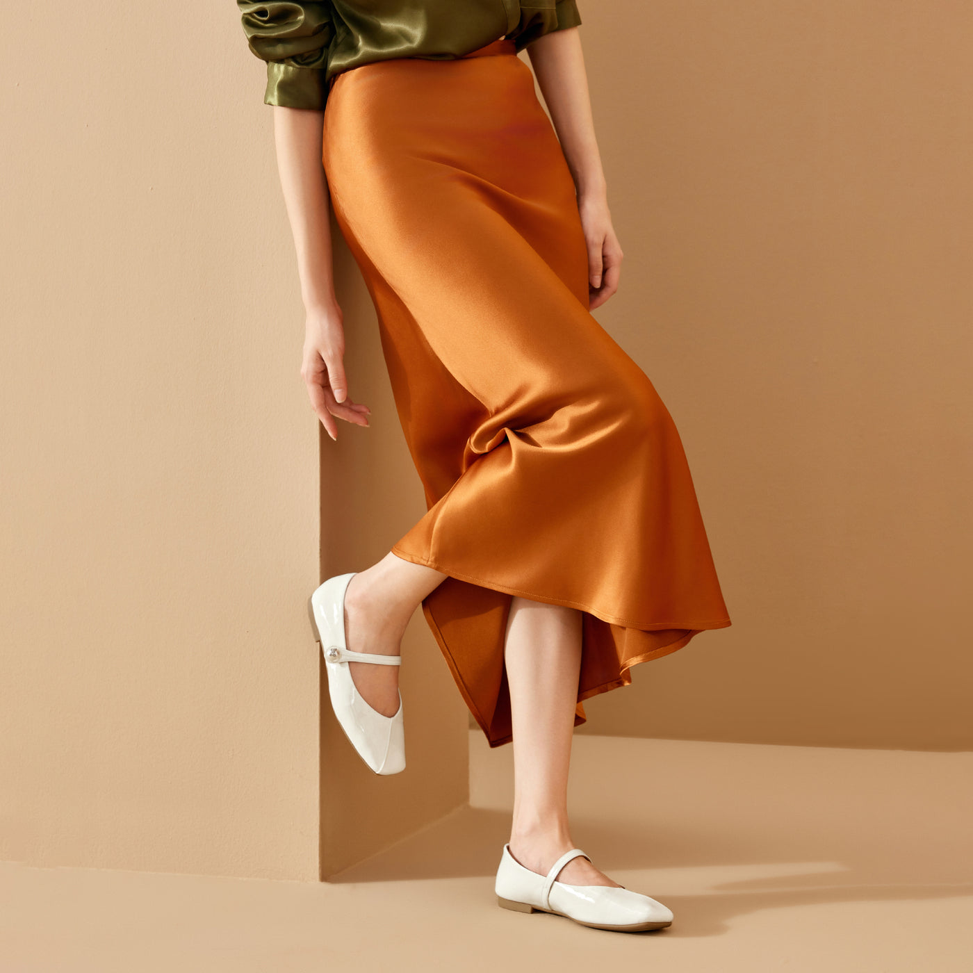 BeauToday Leather Mary Jane Shoes Dressy for Women