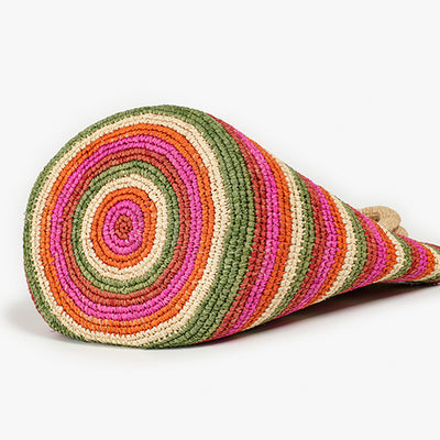 BeauToday Chic Woven Raffia Tote Bag with Large Capacity for Women