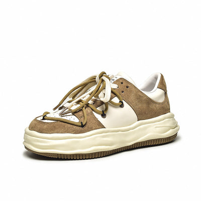 BeauToday Casual Sneakers for Women with Dissolve Platform Sole BEAU TODAY