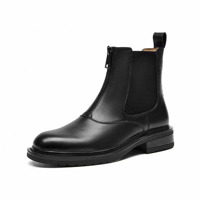 BeauToday Chelsea Boots for Women with Front Zipper BEAU TODAY