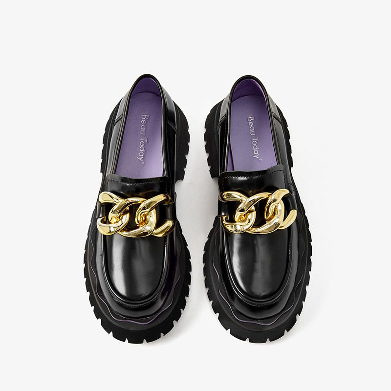 BeauToday Chunky Loafers for Women BEAU TODAY