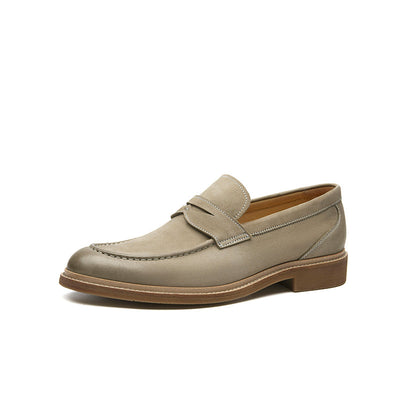 BeauToday Classic Leather Penny Loafers for Men BEAU TODAY