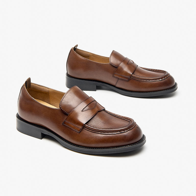 Penny Loafers Ladies Soft Leather Loafers Women's Penny Driving