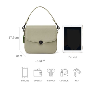 BeauToday Flap Pocket Messenger Bag for Women BEAU TODAY