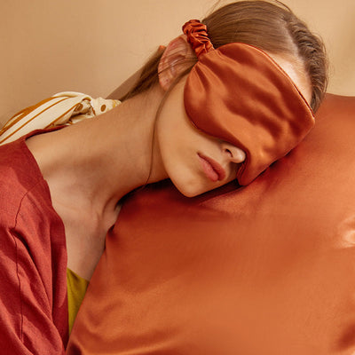 BeauToday Natural Silk Sleeping Eye Mask for Women BEAU TODAY