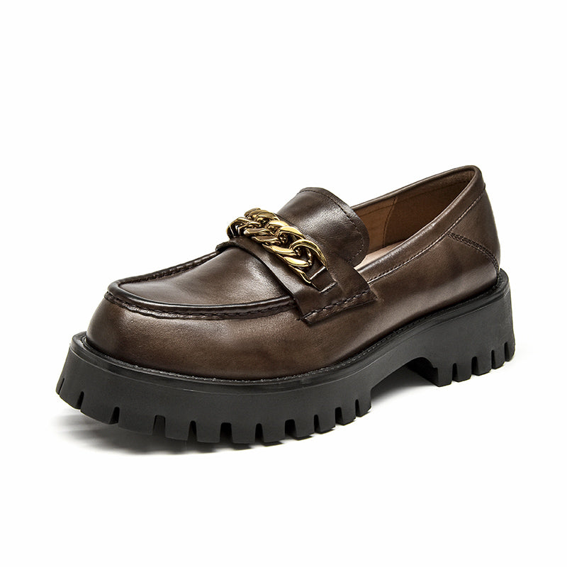 【美品】Ameri WAVE CUTTING PLATFORM LOAFER Ameri（アメリ）の「WAVE CUTTING PLATFORM LOAFER（ローファー
