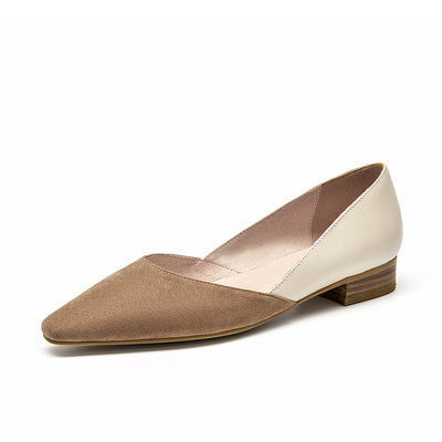 BeauToday Pointed Toe Elegant Ballet Flats for Women BEAU TODAY