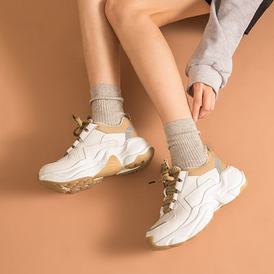 BeauToday Retro Chunky Sneakers for Women BEAU TODAY
