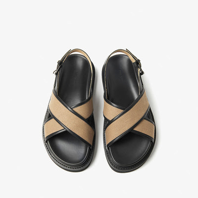 BeauToday Ripple Tread Summer Platform Sandals for Women BEAU TODAY