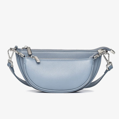 BeauToday Semi-circle Shoulder Handbag for Women BEAU TODAY