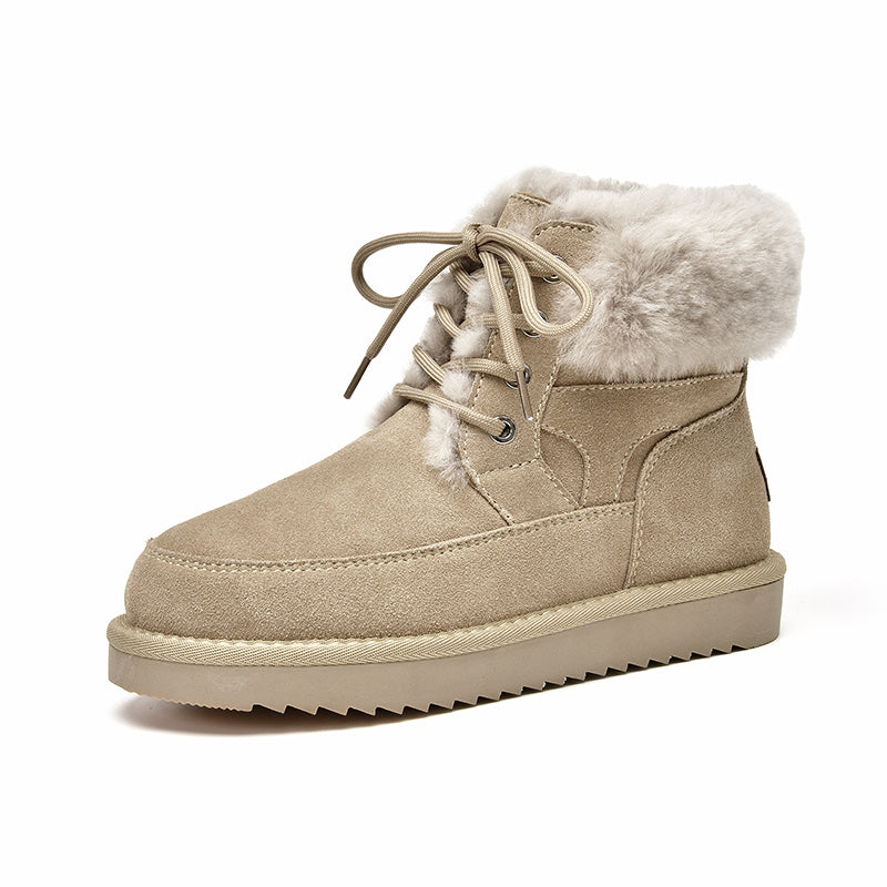 BeauToday Snow Boots for Women with Thick Wool BEAU TODAY
