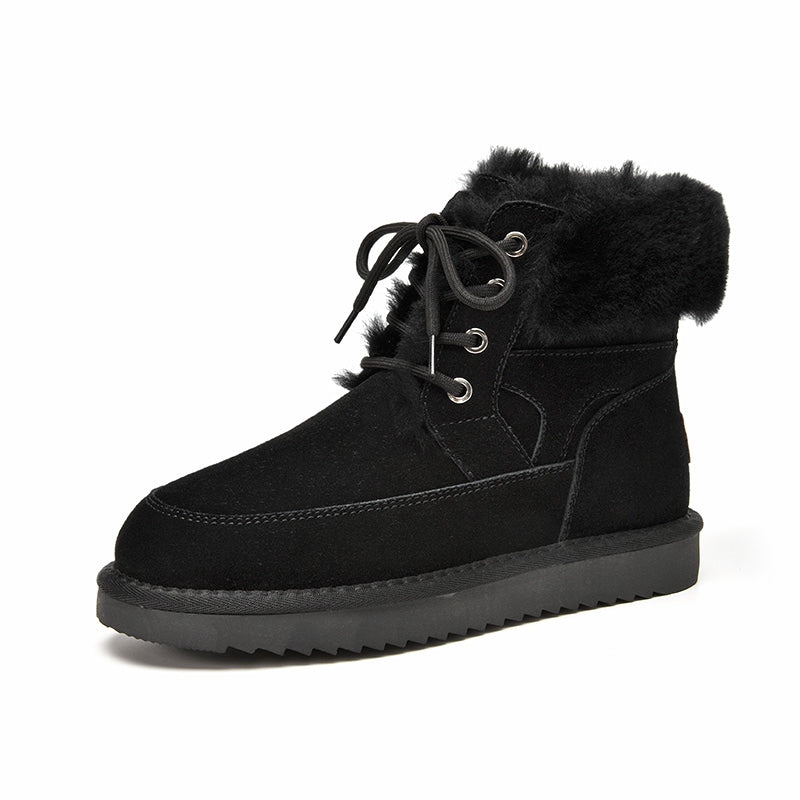 BeauToday Snow Boots for Women with Thick Wool BEAU TODAY