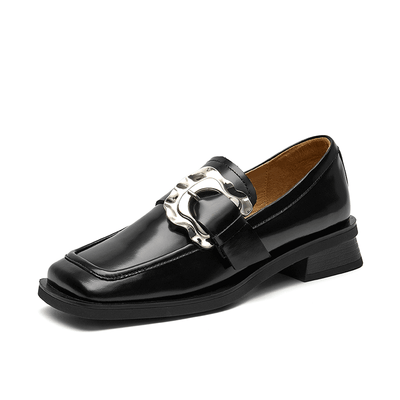 BeauToday Square-toe Loafers for Women BEAU TODAY