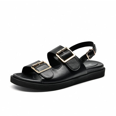 BeauToday Summer Leather Sandals for Women BEAU TODAY