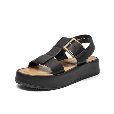 BeauToday Thick Band Chunky Summer Sandals for Women – BEAU TODAY